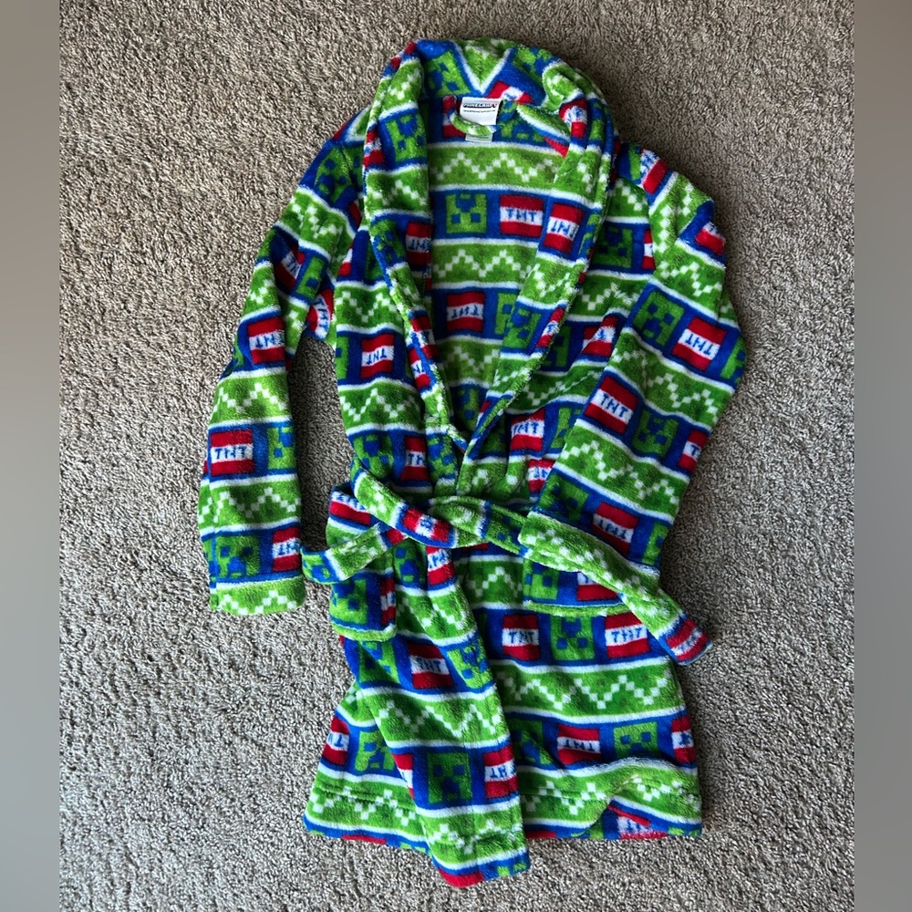 Minecraft Kids TNT Robe